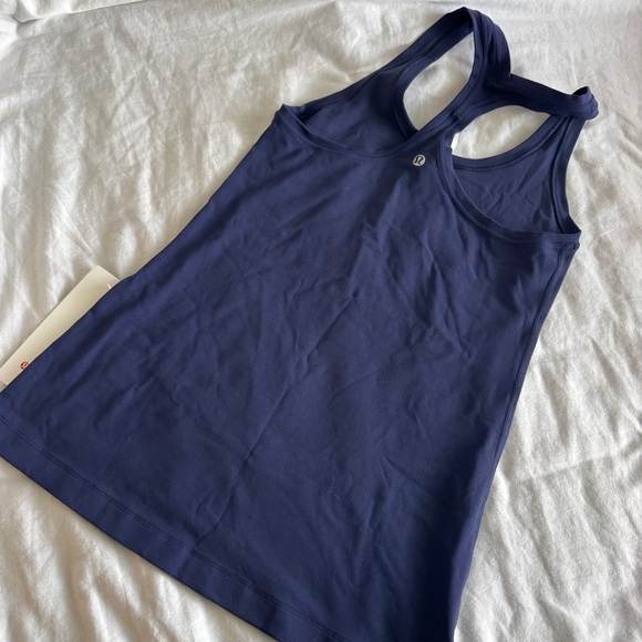 93 🆕💙 Luluemon Orangetheory Fitness Cool Racerback Tank Nulu - Night Sea - Picture 5 of 5